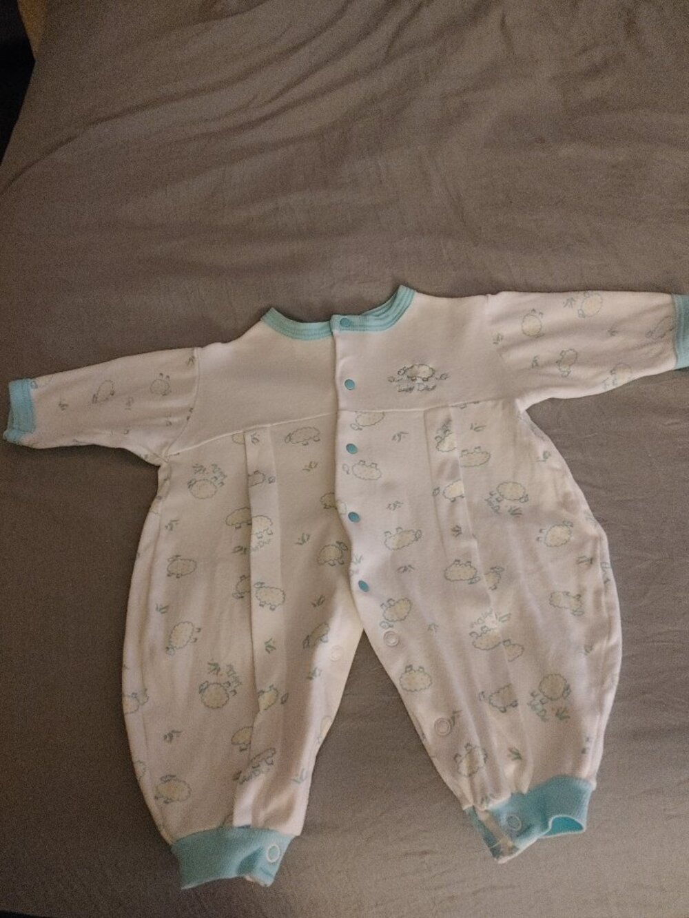 Vintage Baby Dior Infant Outfit 100% Cotton Size Medium (12-17 lbs)